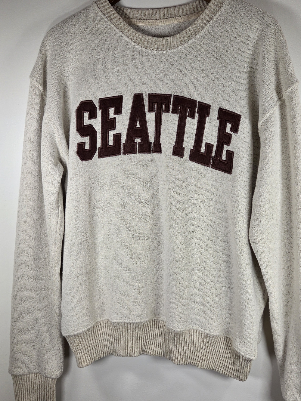 New York Popular Seattle Crewneck Sweatshirt